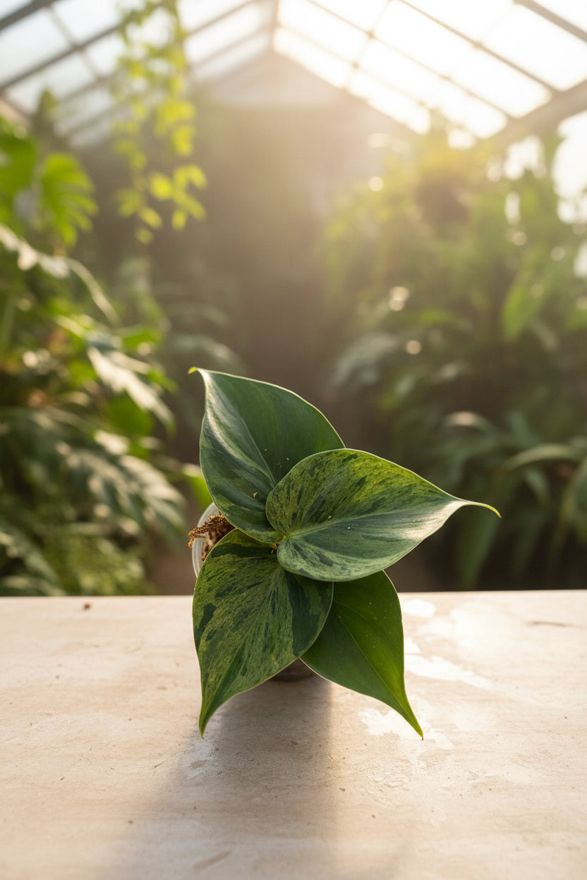 Philodendron Heartleaf Variegated 3”