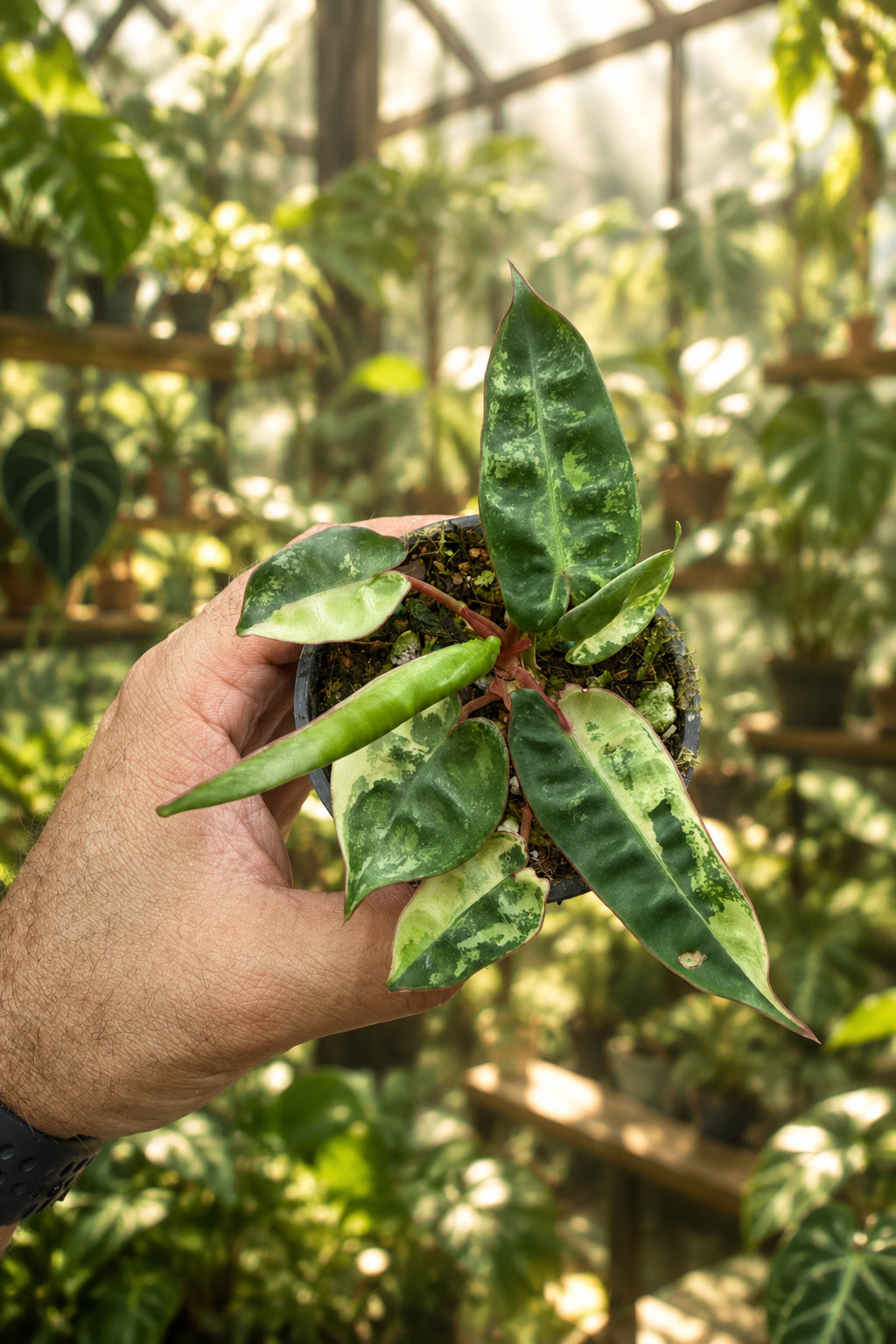 Philodendron Billietiae Variegated 3”