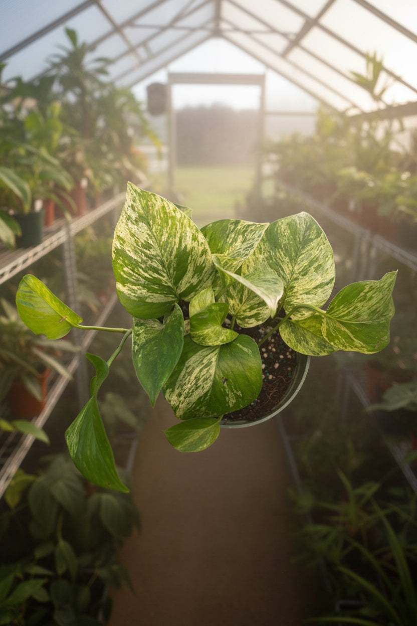 Epipremnum Marble Queen Pothos 6"