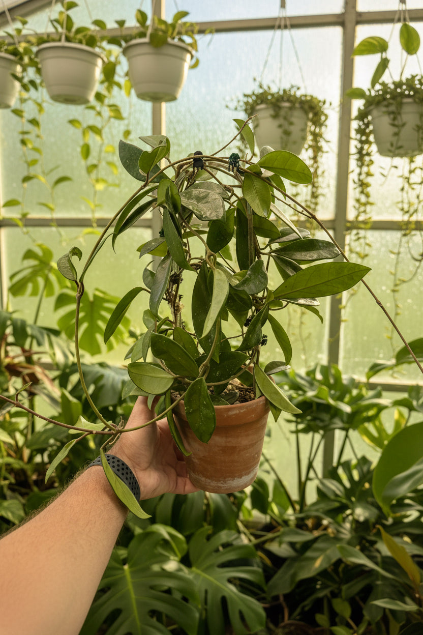 Hoya Green Ghost Splash Mother