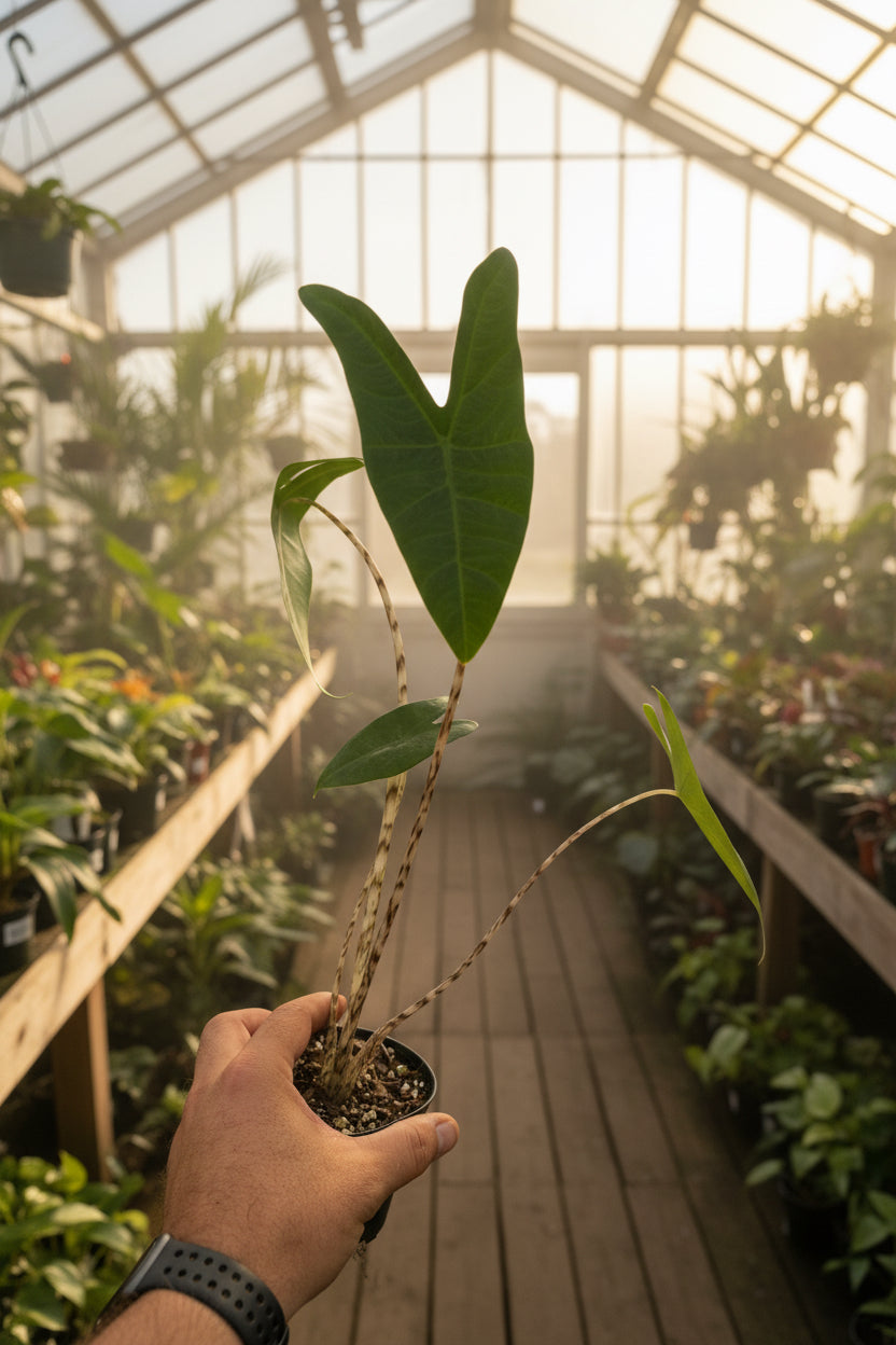 Alocasia Zebrina