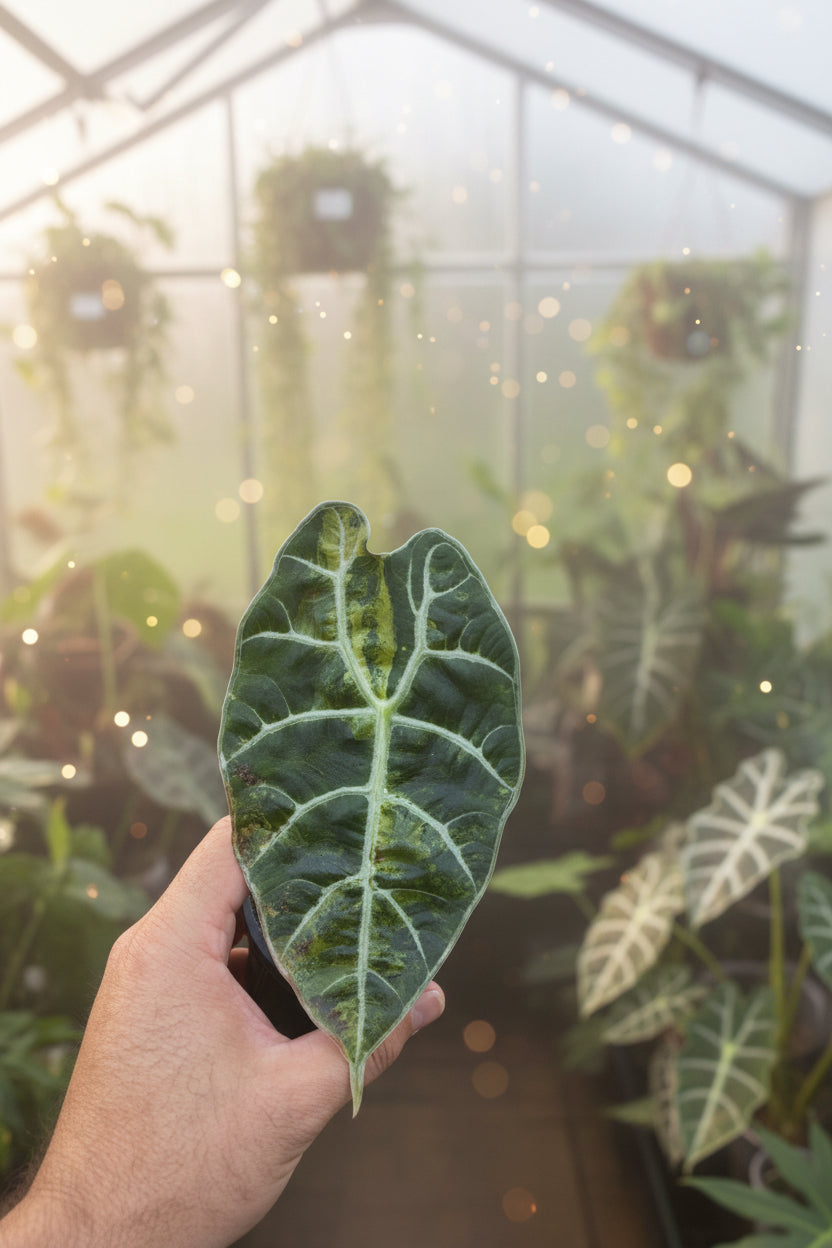 Alocasia Watsoniana Doff Pink