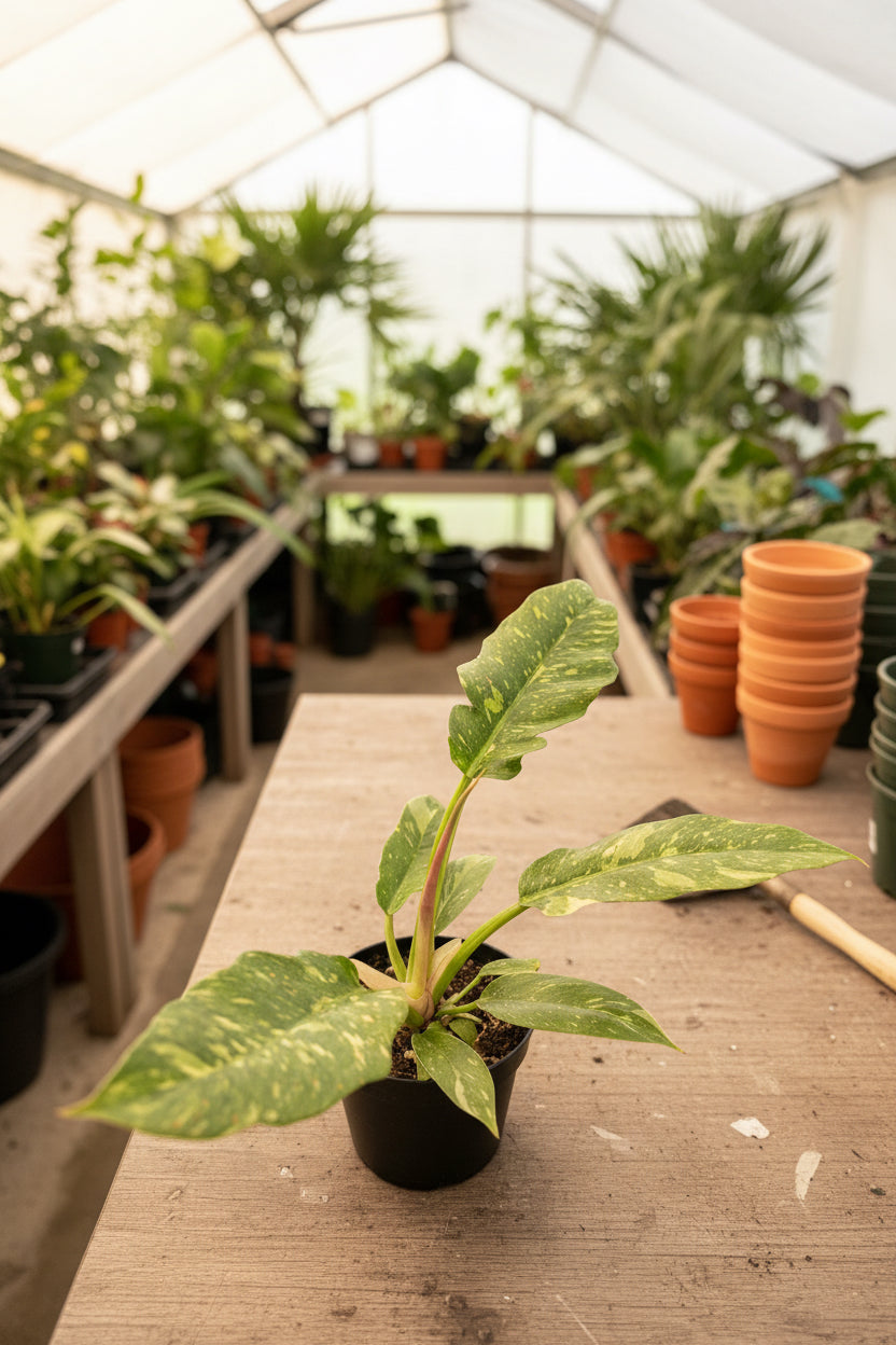 Philodendron Ring of Fire 4"