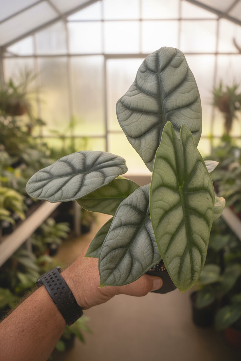 Alocasia Silver Dragon 4”