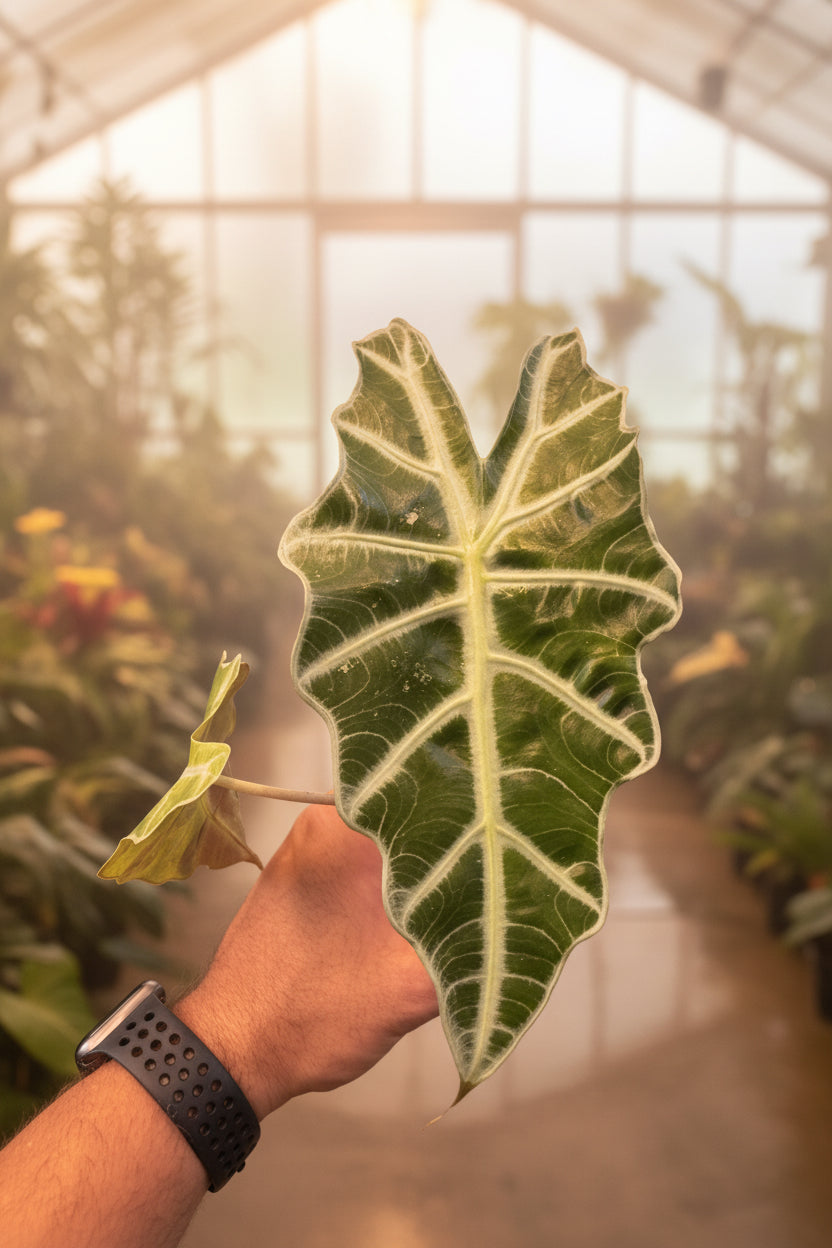 Alocasia Polly Snow Pink Revert 3”