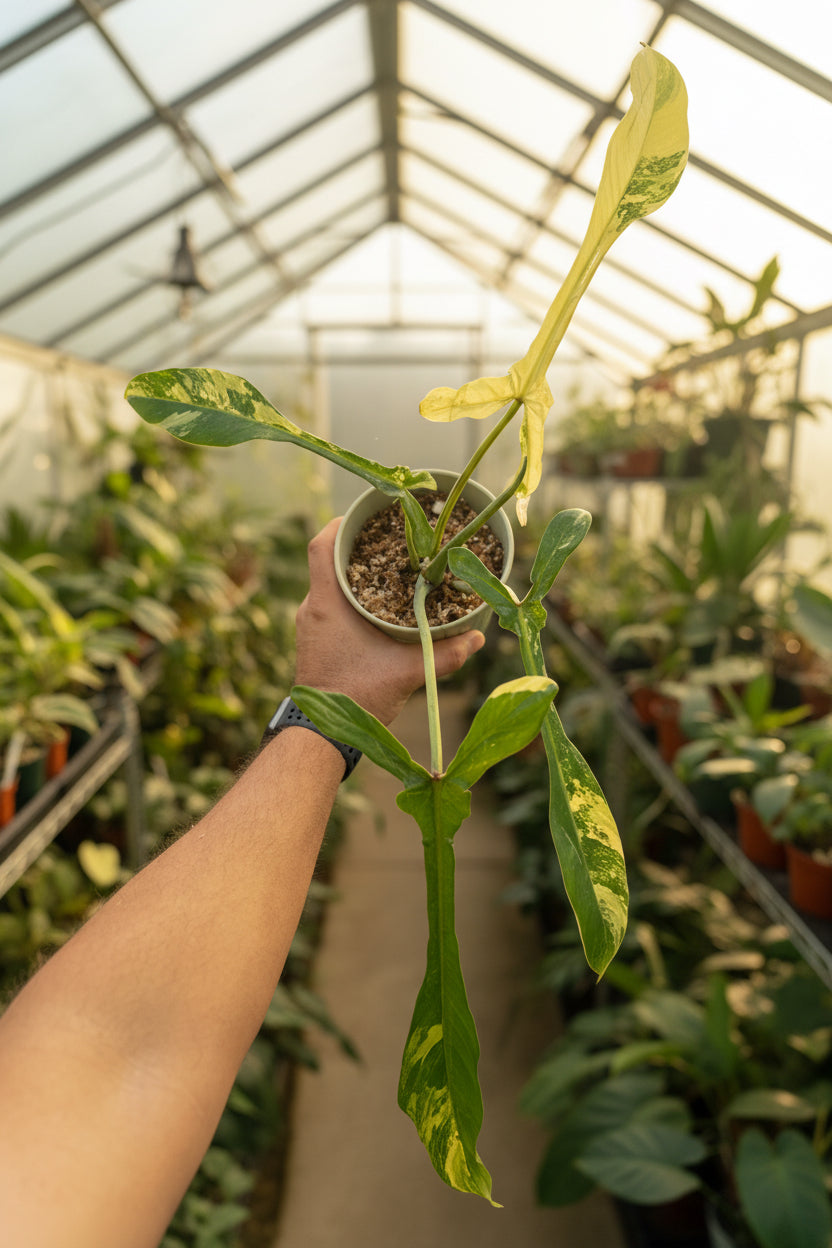 Philodendron Joepii Variegated