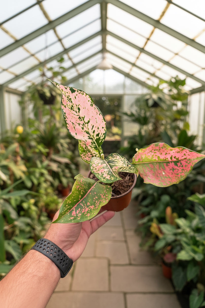 Agleonema Light Pink Triphet