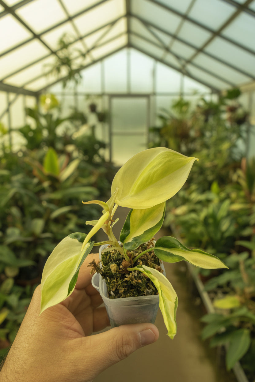 Philodendron 'Gabby' (Variegated Heartleaf) 2”