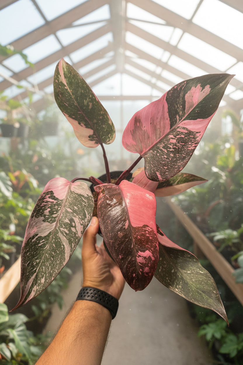 Philodendron Pink Princess Marble Galaxy 6”