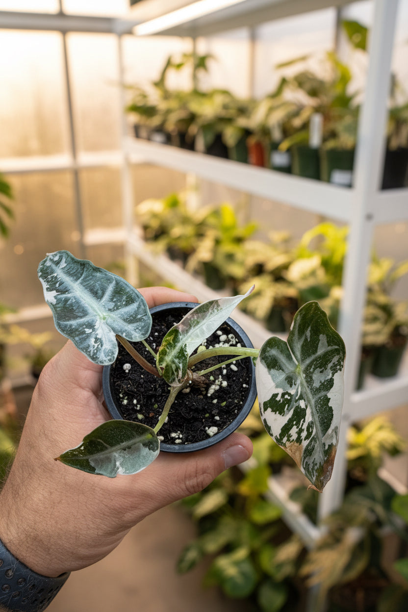 Alocasia Pink Bambino