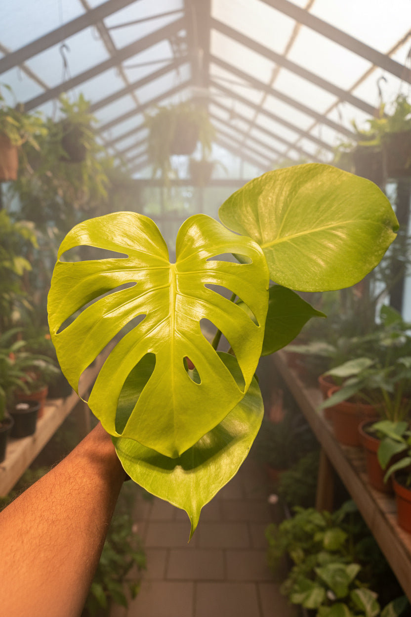 Monstera Lemon Lime