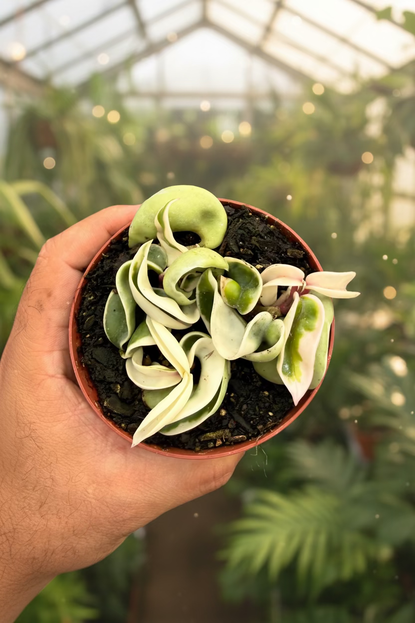Hoya Hindu Rope Variegated