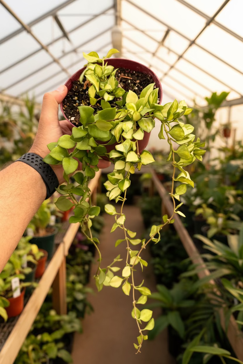 Hoya Heuschkeliana Variegated 6”