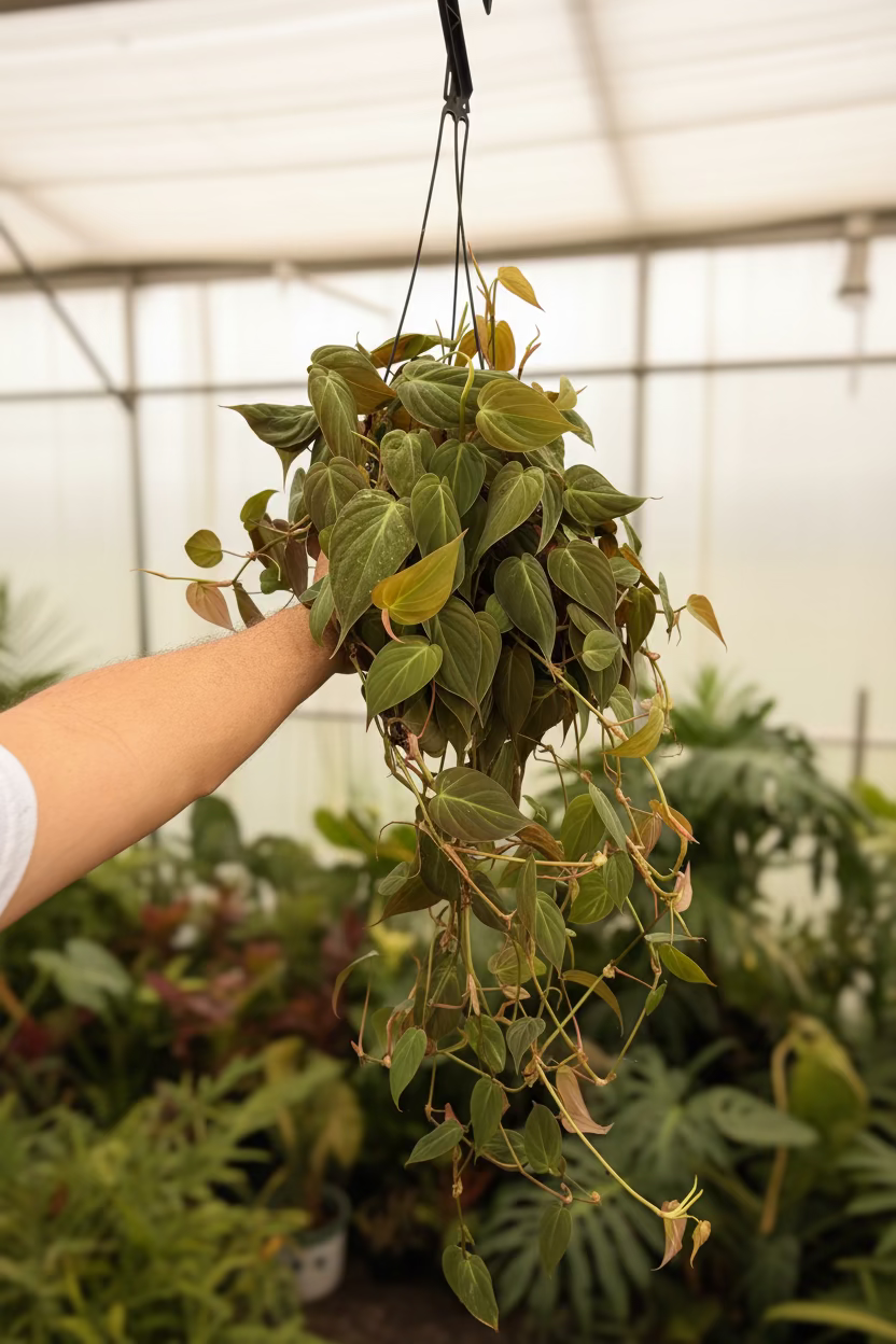Philodendron Micans 8” HB
