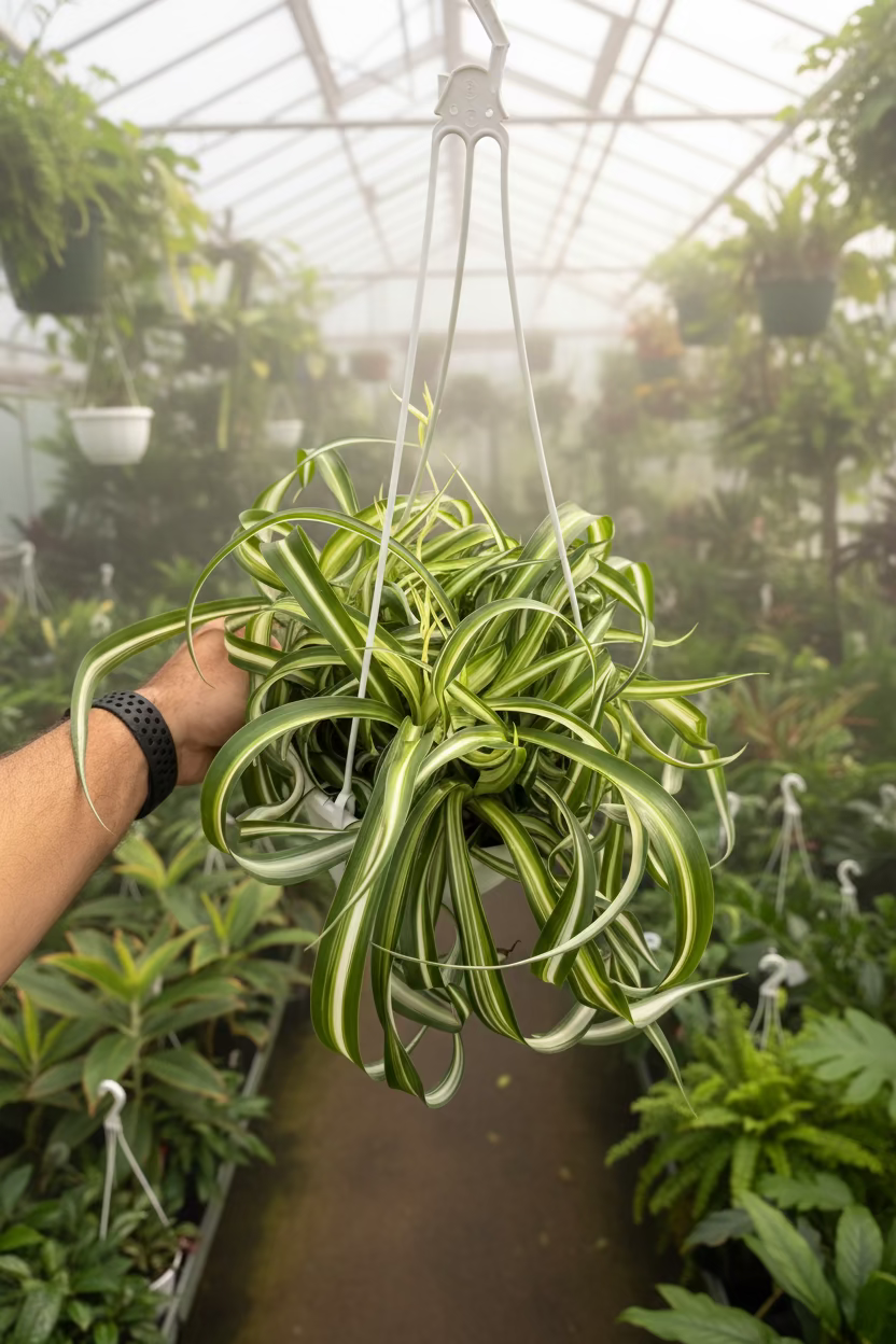 Chlorophytum Bonnie Spider Plant HB