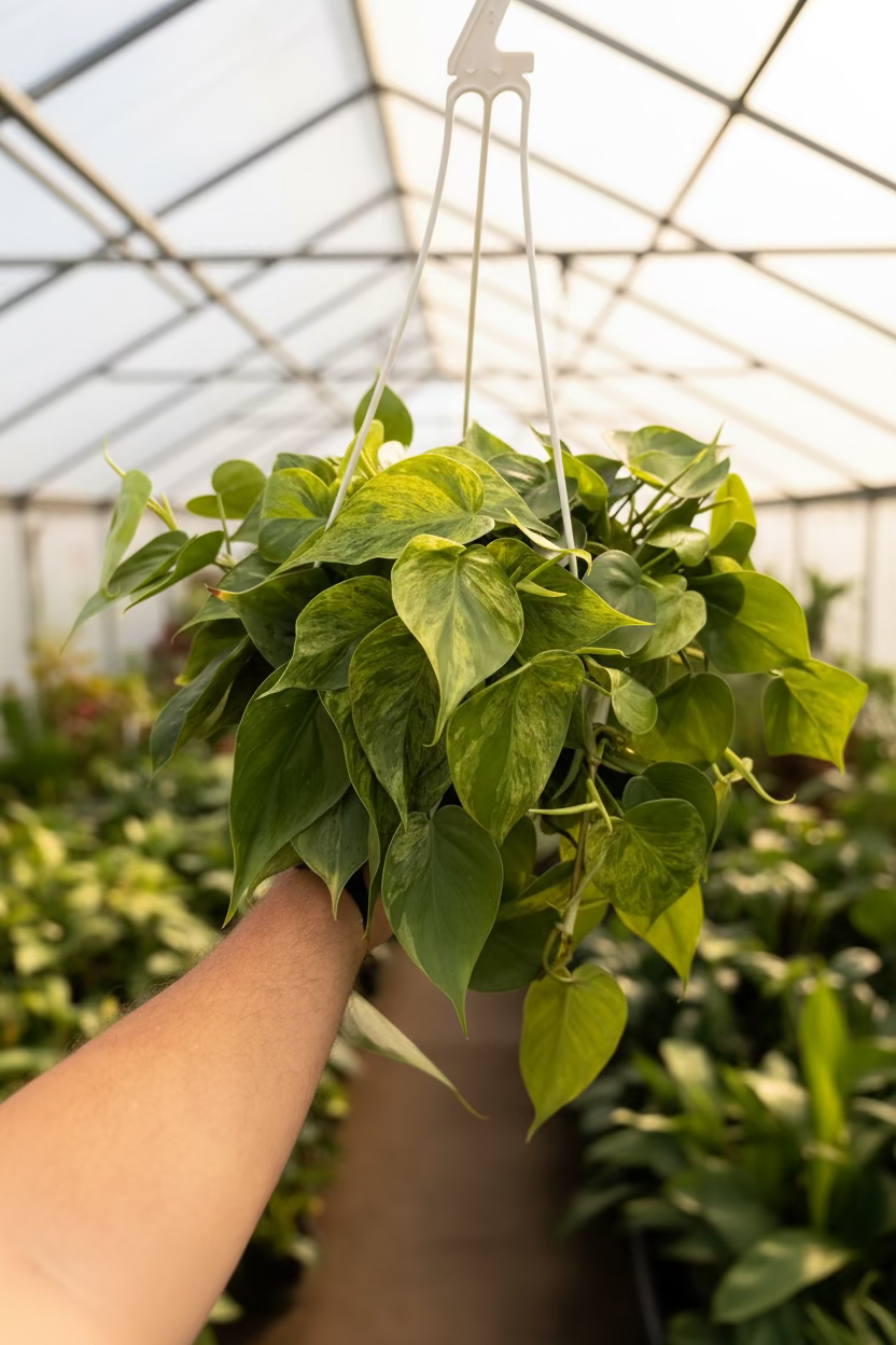 Philodendron Heartleaf Variegated 8” HB