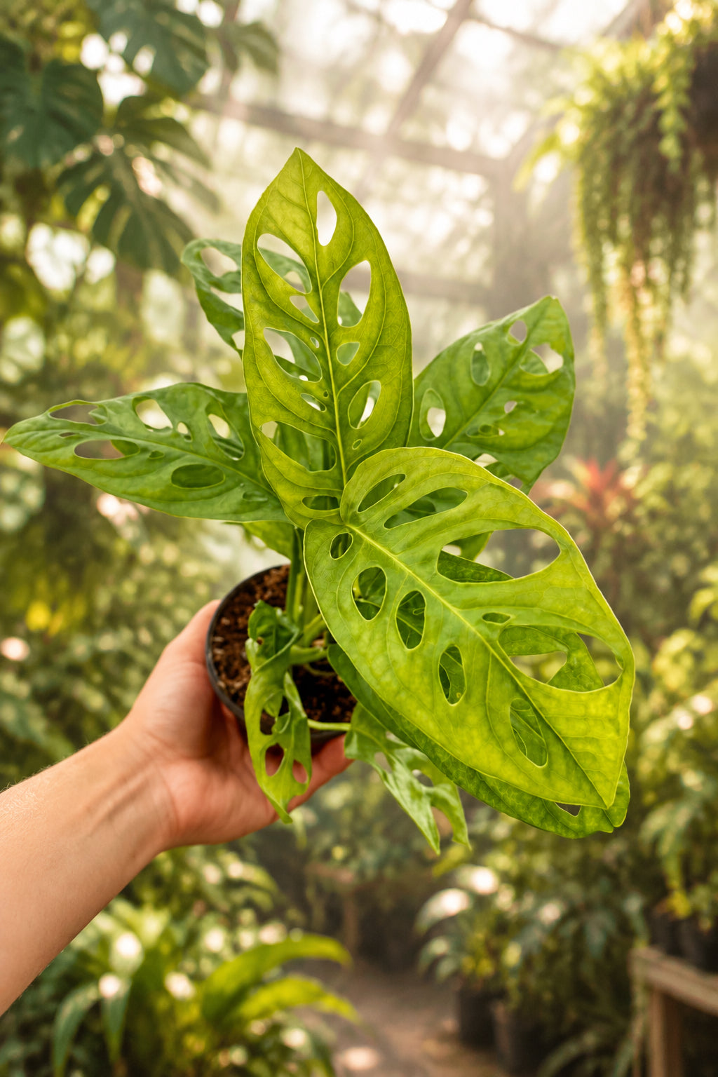 Monstera Adansonii 4”